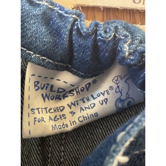 Build-A-Bear Workshop Mall Of America White Tee & Denim Shorts Outfit For Plush - Picture 5 of 5